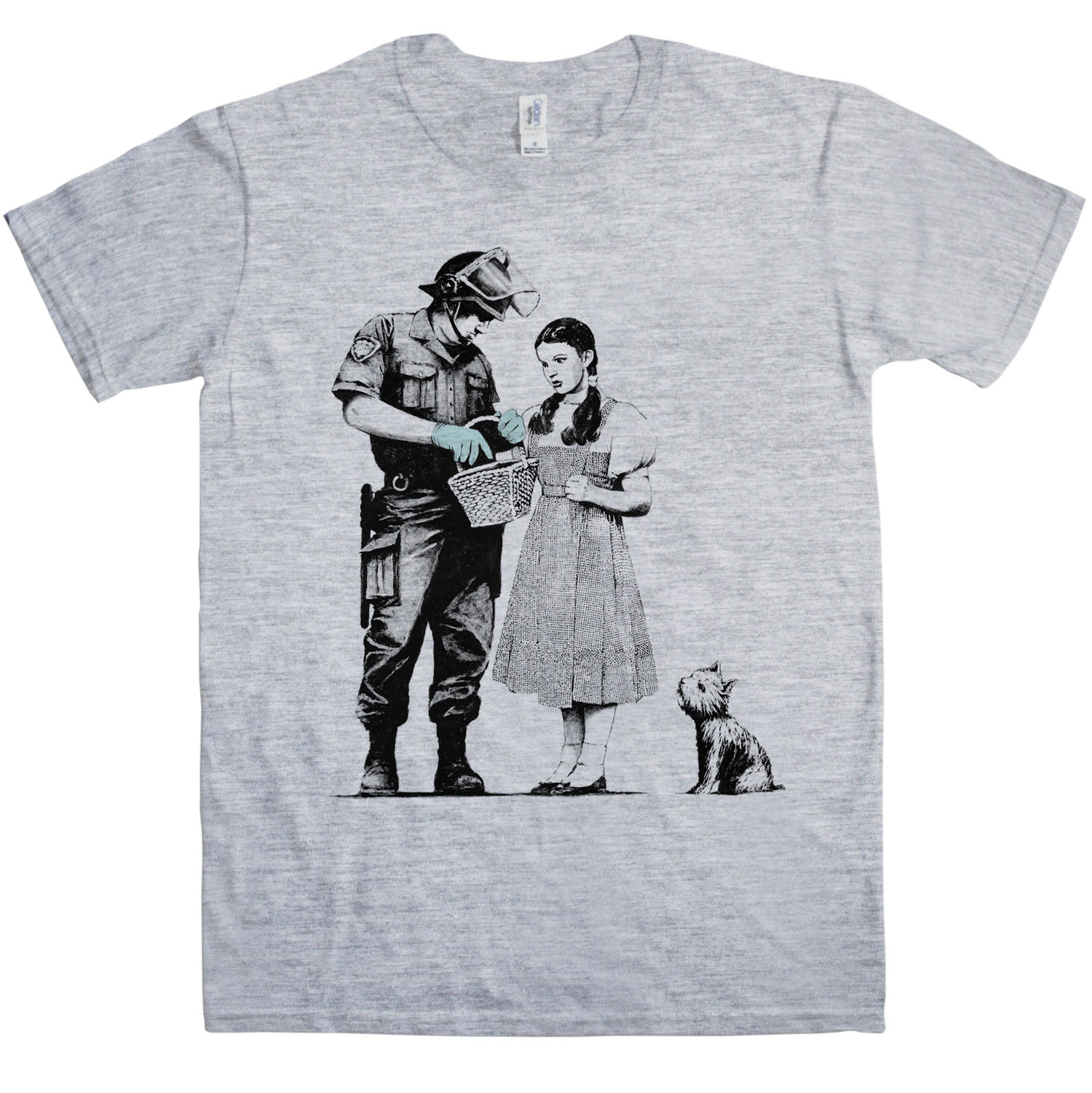 Mens Banksy T Shirt Stop And Search eBay