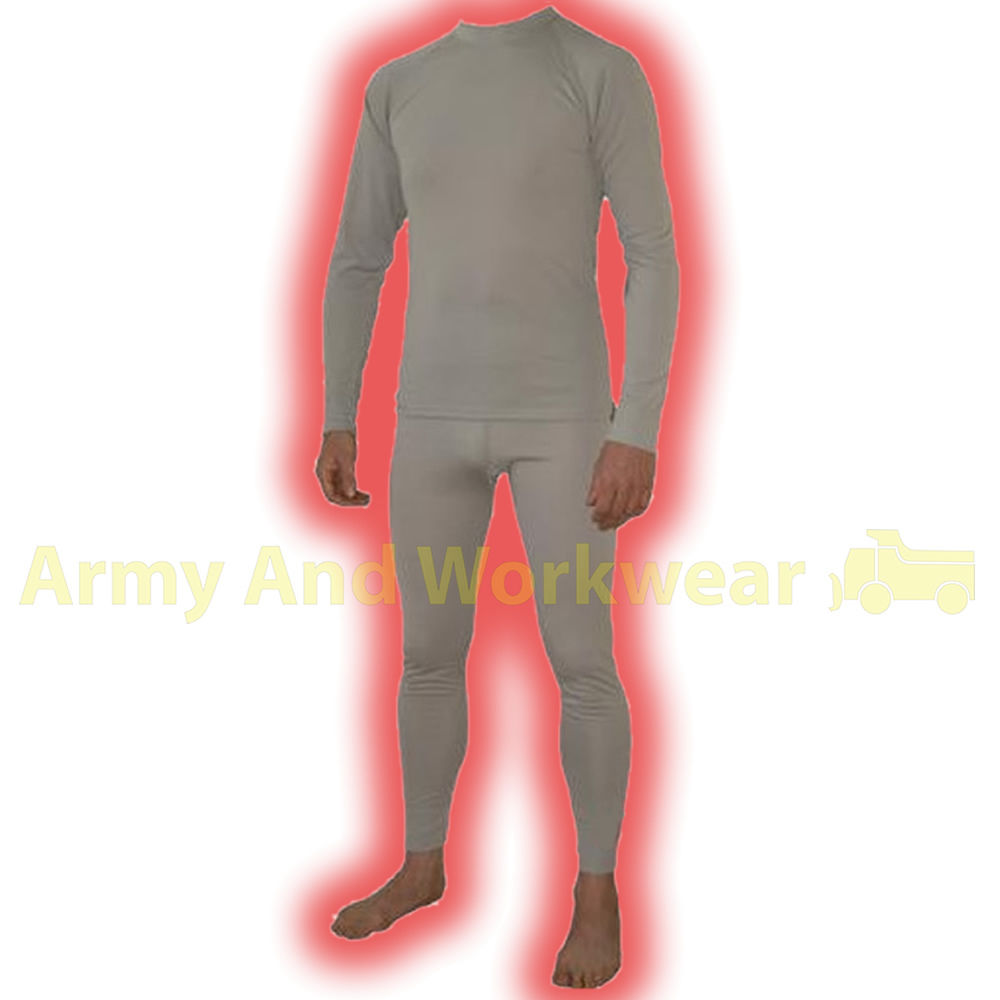 Mens Thermal Underwear Set Full Sleeve Top & Long Johns eBay