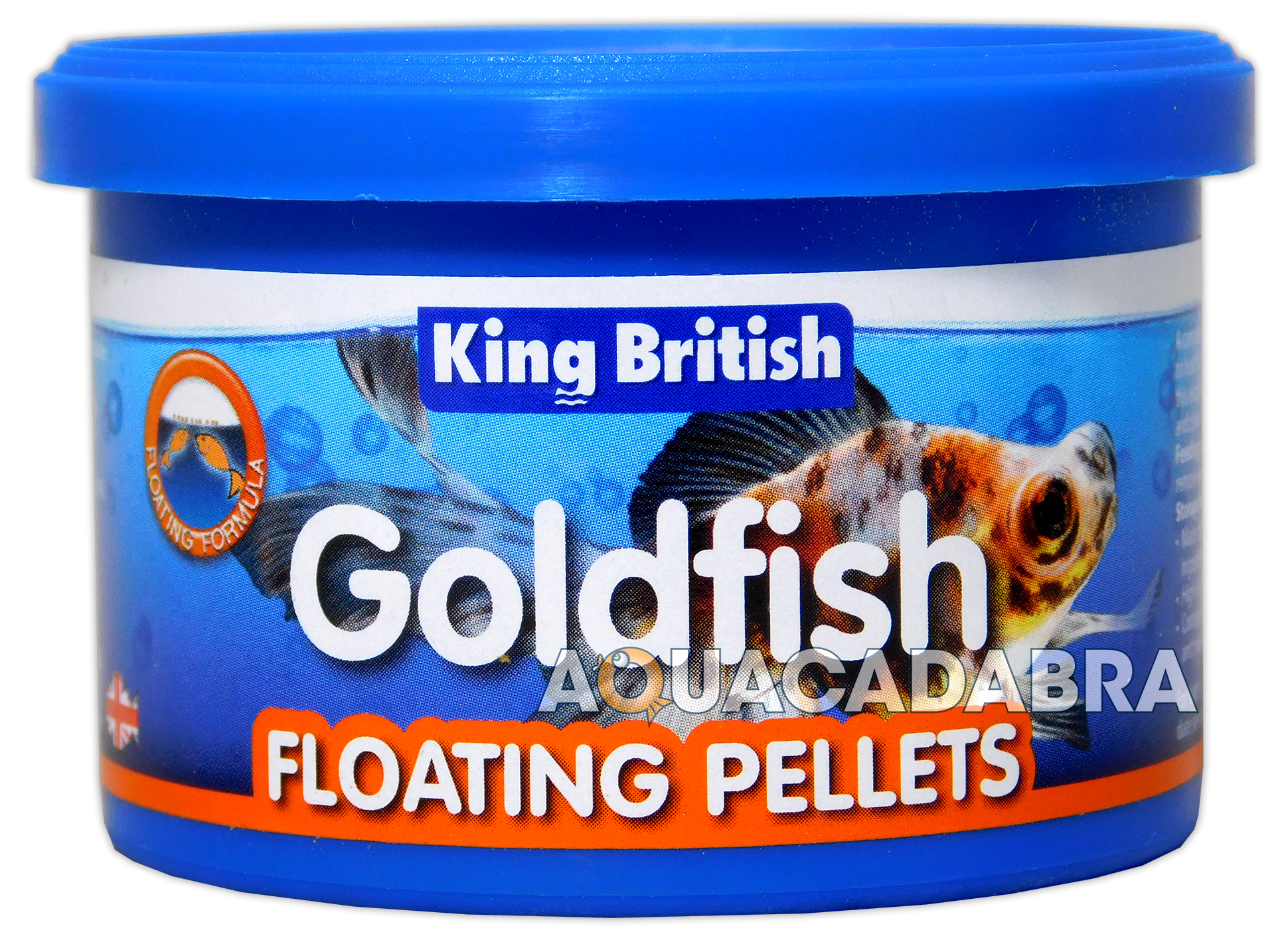 KING BRITISH GOLDFISH FLOATING PELLETS 35g 75g FISH FOOD HEALTHY