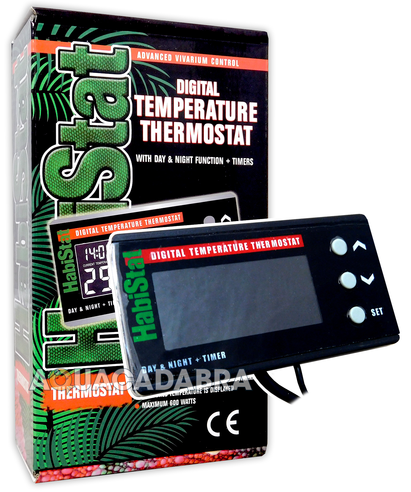 HABISTAT DIGITAL THERMOSTATS HEATER TEMPERATURE DAY NIGHT TIMER