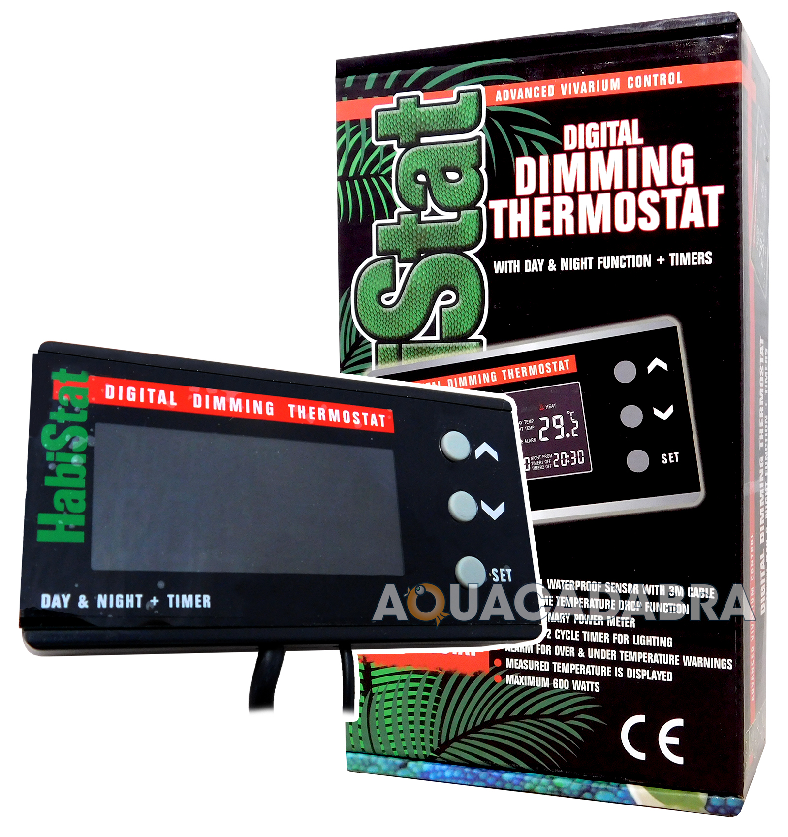 HABISTAT DIGITAL THERMOSTATS HEATER TEMPERATURE DAY NIGHT TIMER