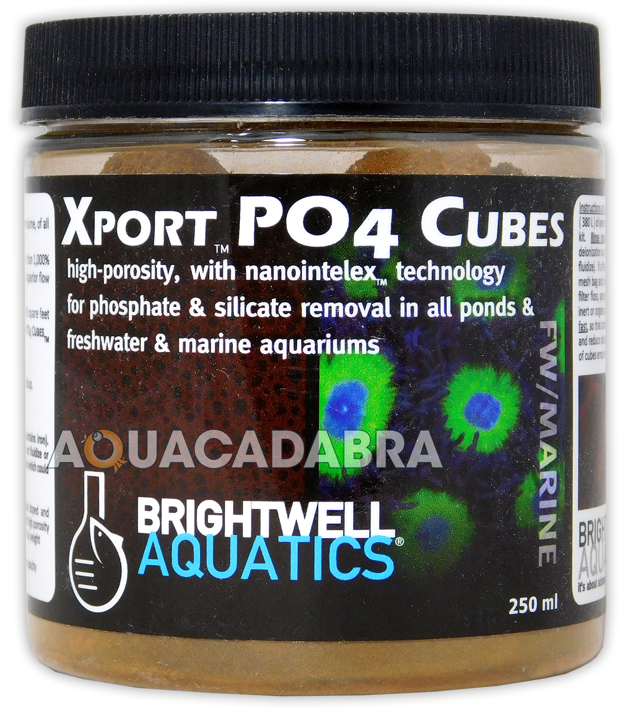 BRIGHTWELL XPORT PO4 CUBES PHOSPHATE & SILICATE MEDIA POND AQUARIUM FISH TANK