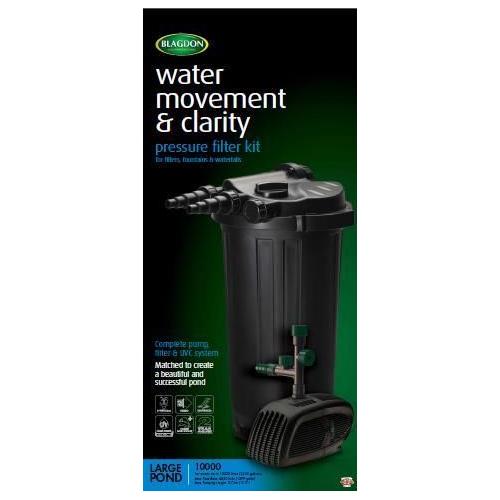 BLAGDON PRESSURE FILTER & KIT 4000 6000 10000 GARDEN FISH POND PUMP UV