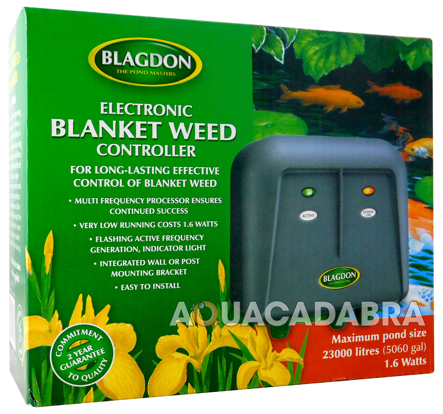 BLAGDON ELECTRONIC POND BLANKET WEED CONTROLLER ALGAE EASY TO INSTALL