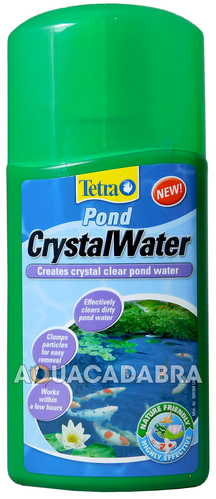 pond fish koi clear water crystal treatment tetra 500ml murky dirty