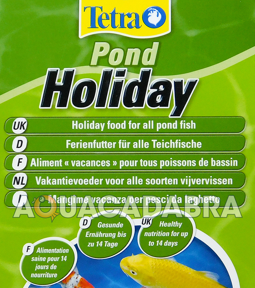 TETRA POND HOLIDAY FISH FOOD x2 BLOCK EACH LASTS 2 WEEKS/14 DAYS TWIN PACK KOI eBay