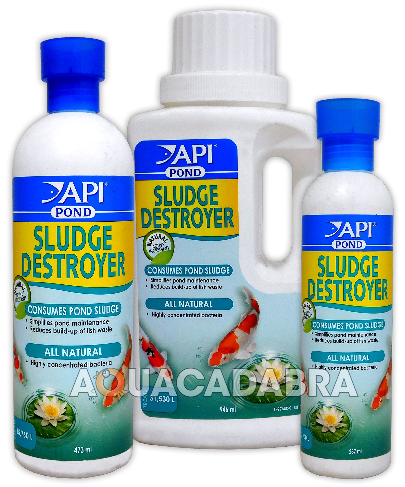 Api Sludge Destroyer Algae Remover Natural Bacteria Treatment Pond Fish