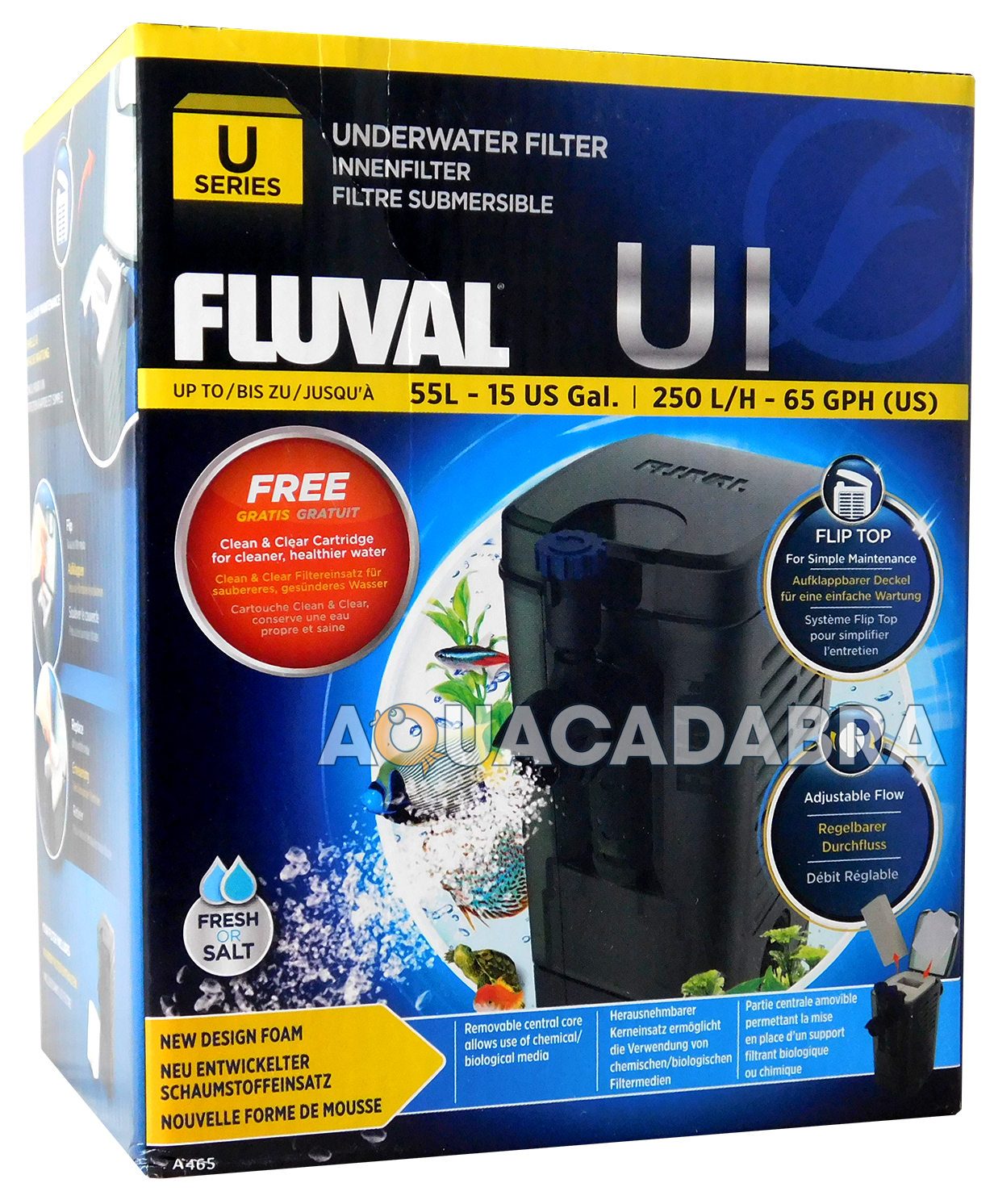 FLUVAL NEW USERIES U1,U2,U3,U4 INTERNAL FILTERS SUBMERSIBLE AQUARIUM