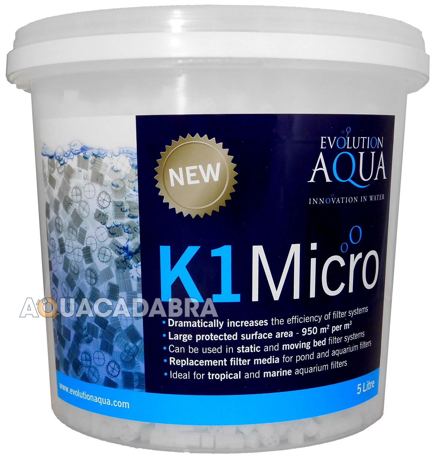 EVOLUTION AQUA K1 MICRO FILTER MEDIA FISH TANK AQUARIUM EXTERNAL
