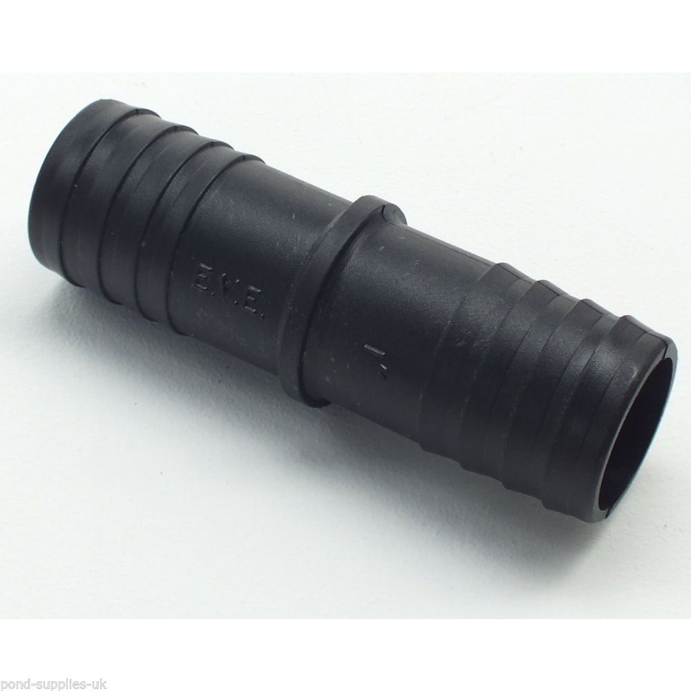 FLEXIBLE POND HOSING PIPE FITTINGS STRAIGHT JOINER TAP VALVE CONTROL