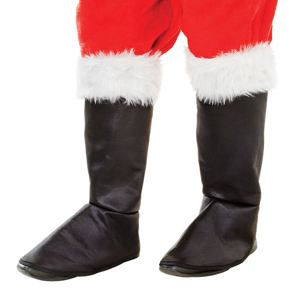 santa black boot tops mens father christmas fancy dress santa black boot tops mens father christmas fancy dress