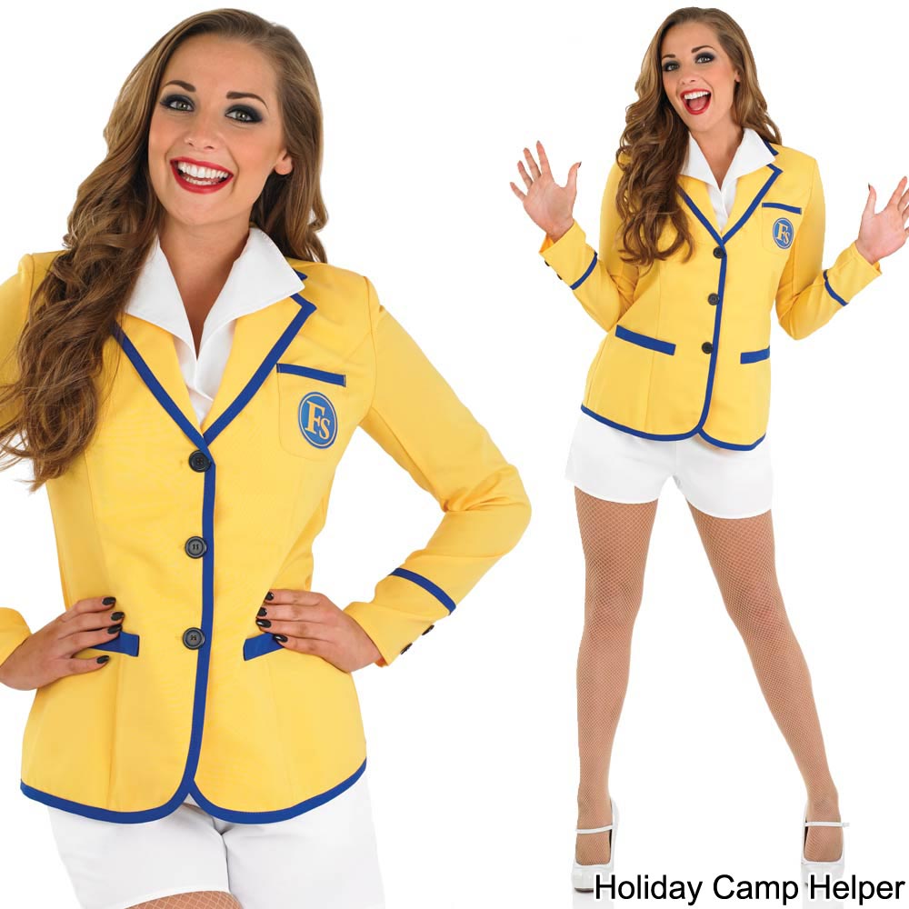 Hi De Hi Holiday Camp Host Fancy Dress Costumes Mens / Ladies 80s TV Uniform eBay