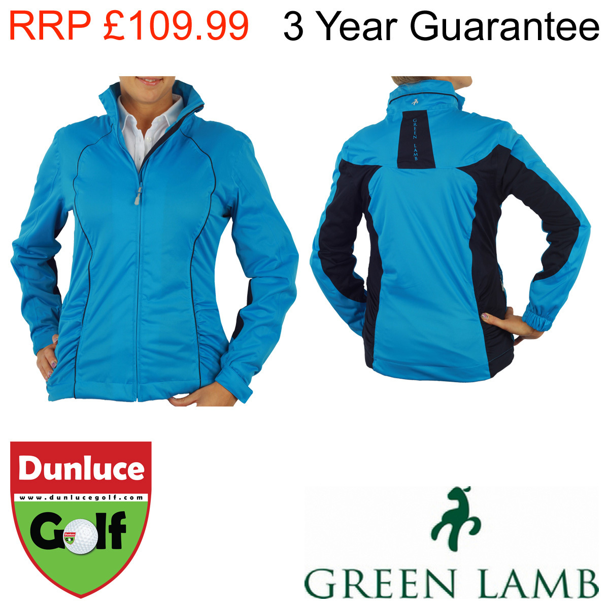 GREEN LAMB AQUAPROOF WATERPROOF LADIES JACKET GOLF TENNIS COAT TOP eBay