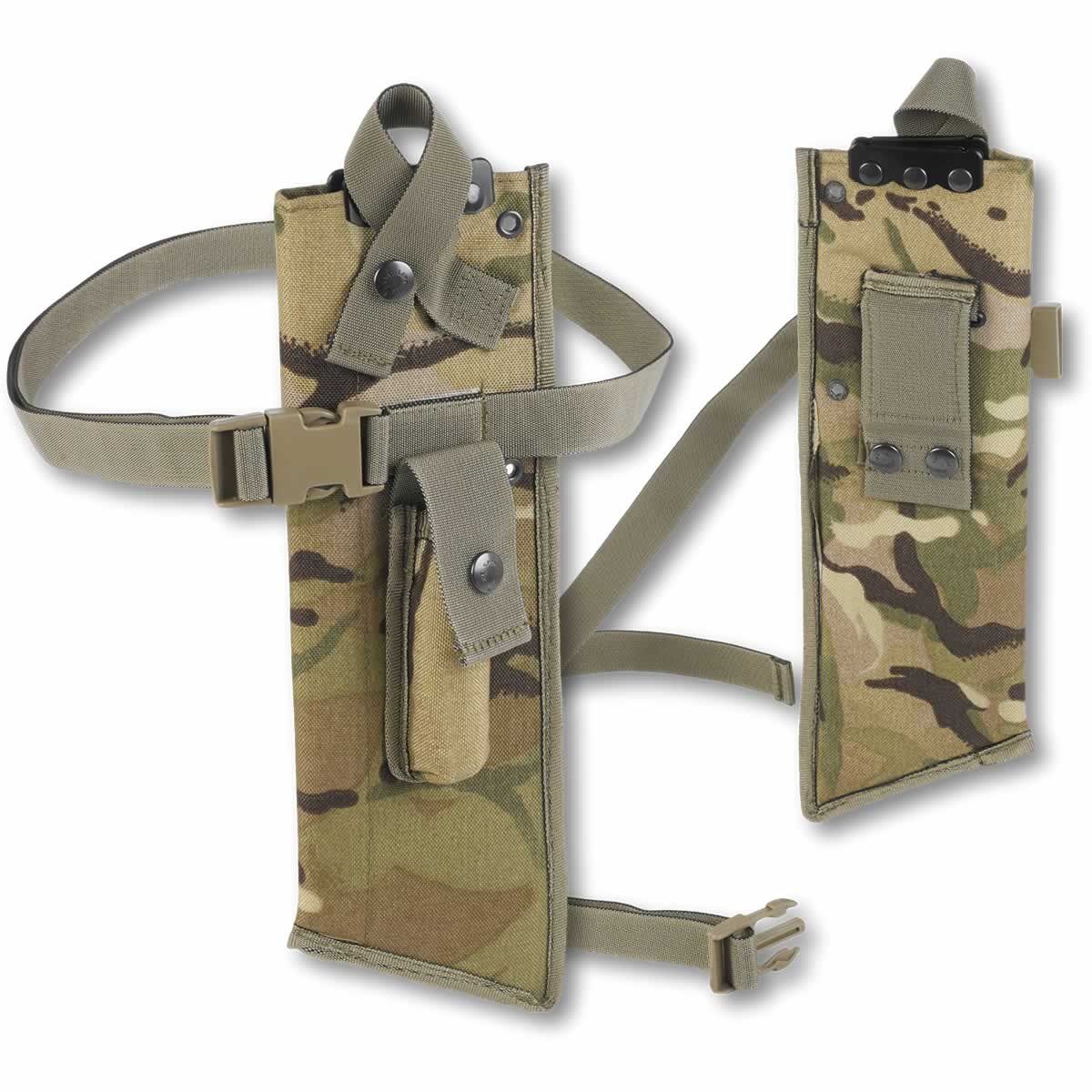 British Army Machete Knife Sheath PLCE MTP Multicam Military Made in