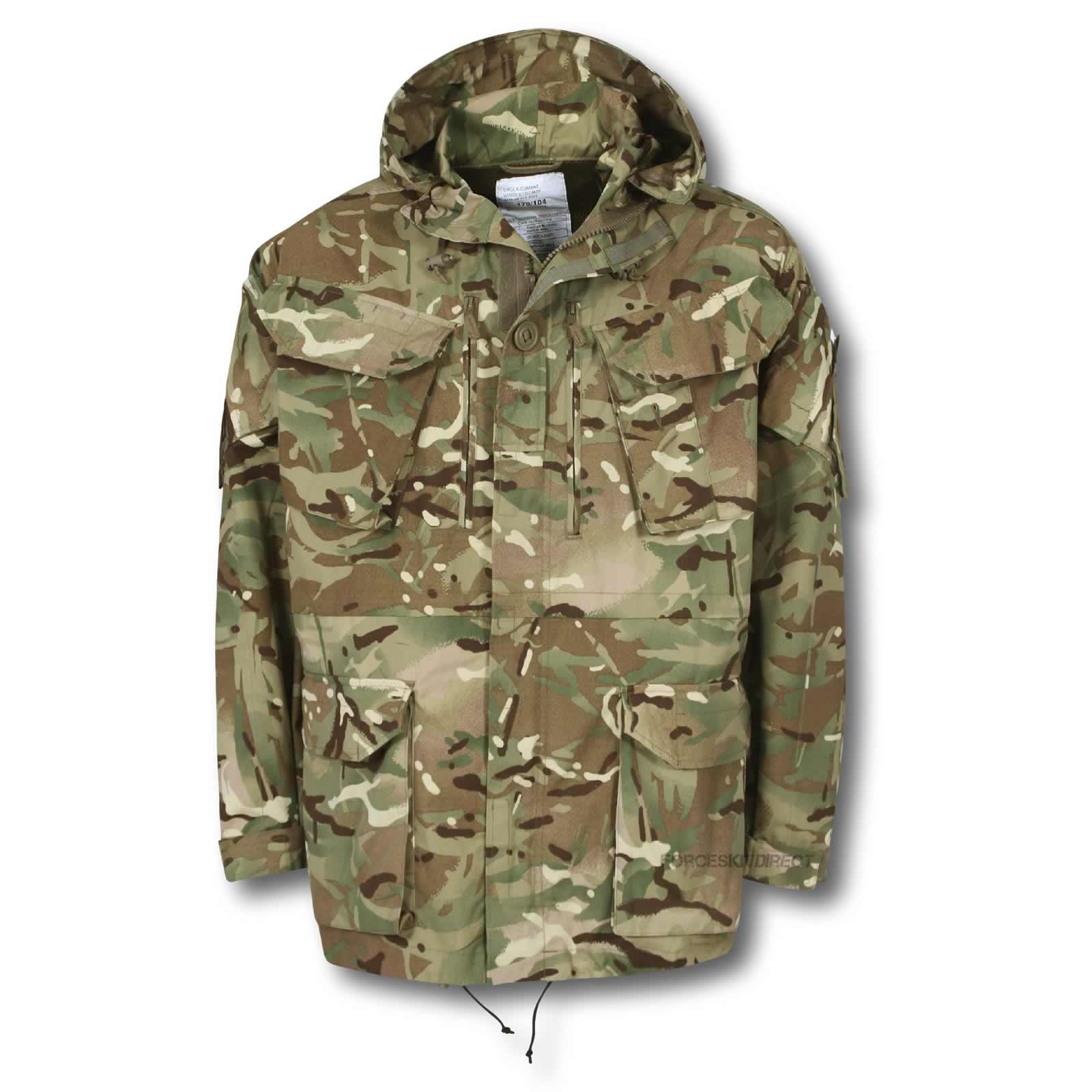 Genuine British Army PCS MTP Windproof Combat Smock Military Para Camo