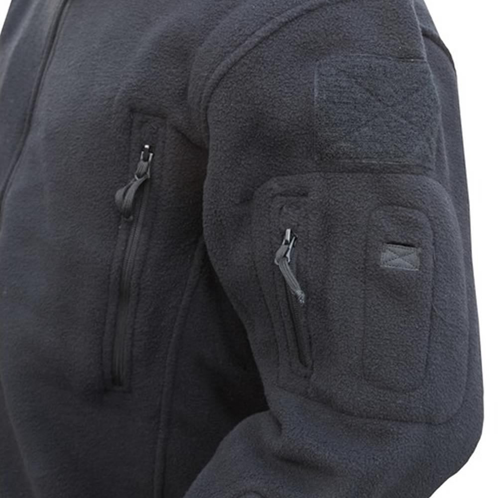 Tactical Military Fleece Recon Hoodie Zip Up Army Combat Jacket