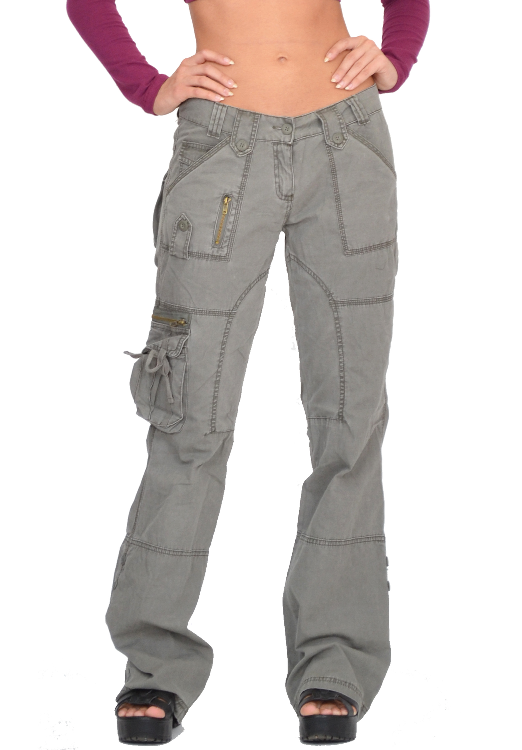 green combat trousers