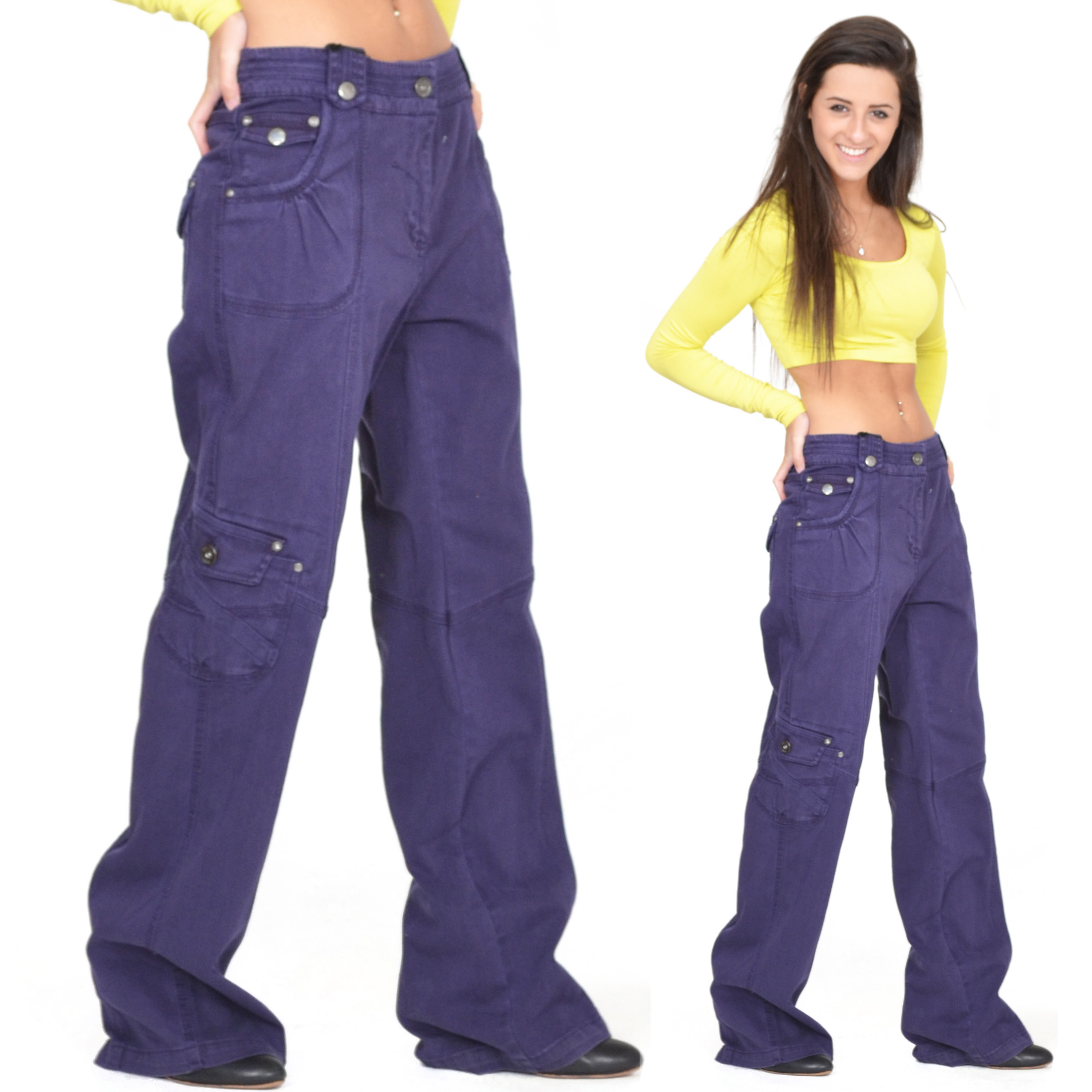 baggy cargo jeans