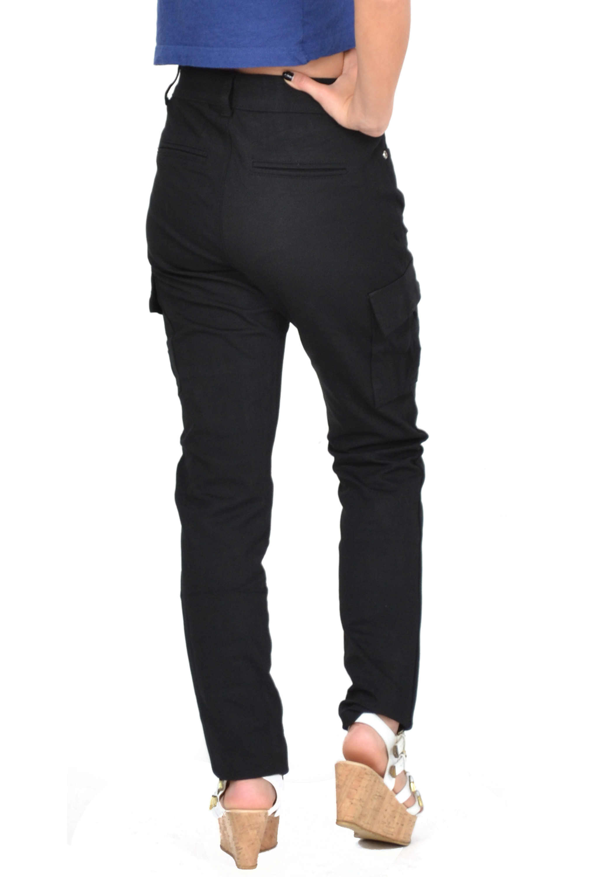 slim cargo pants