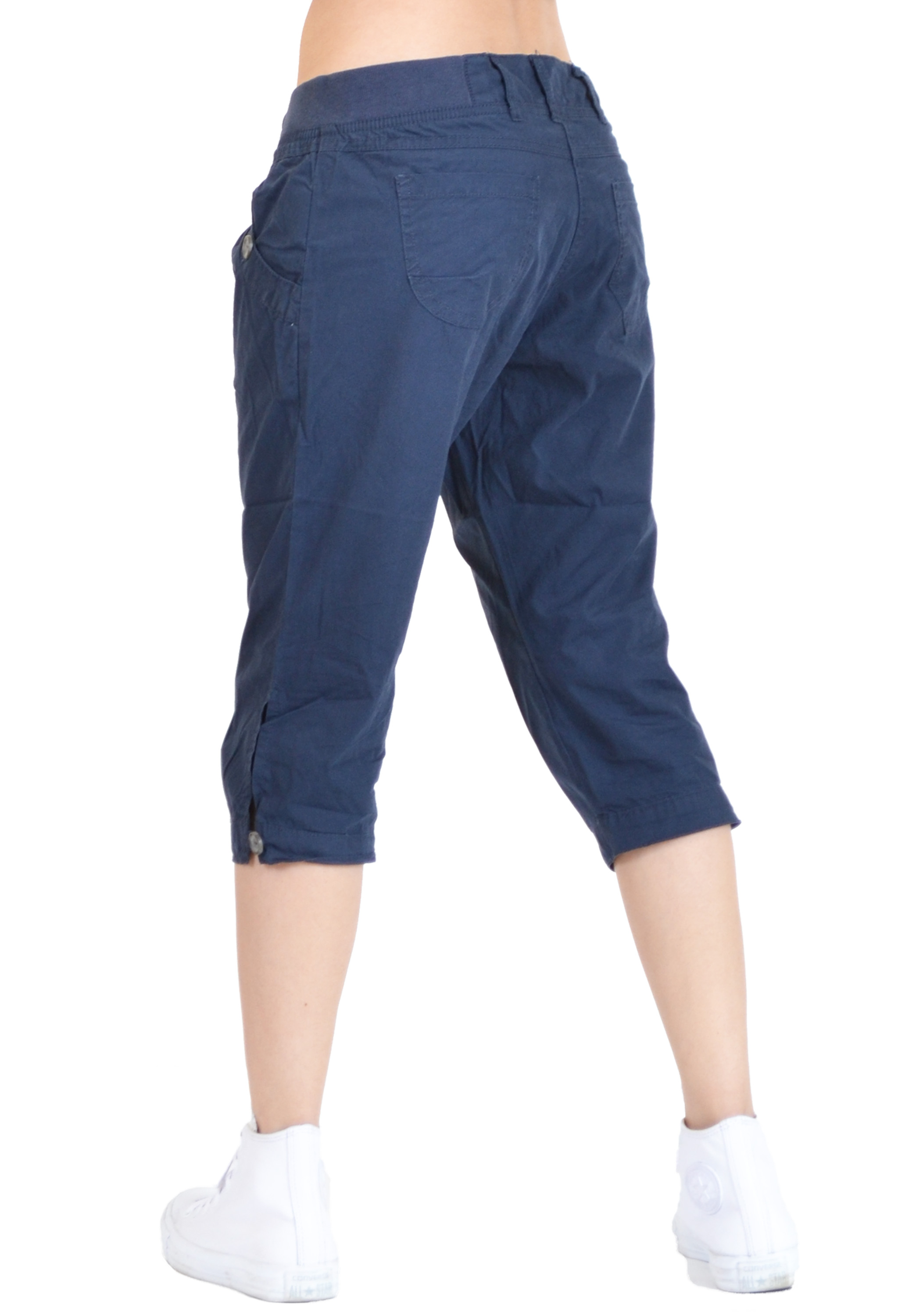 cotton shorts women long