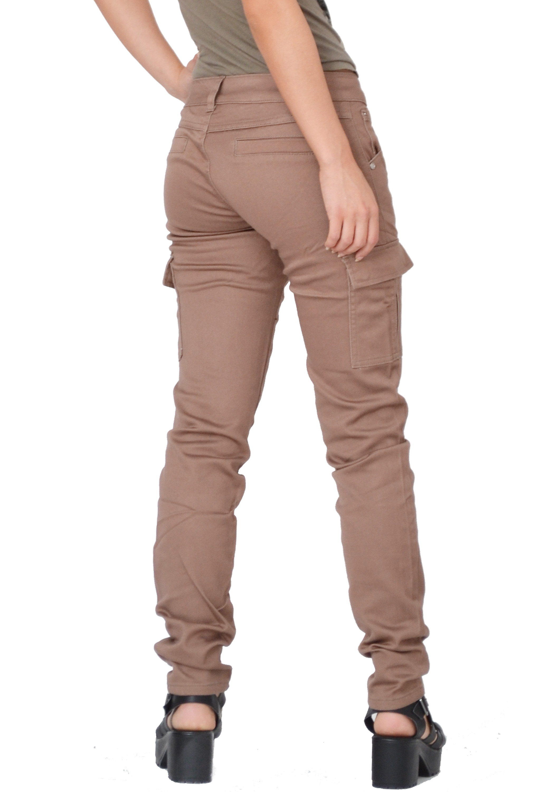 skinny combat trousers