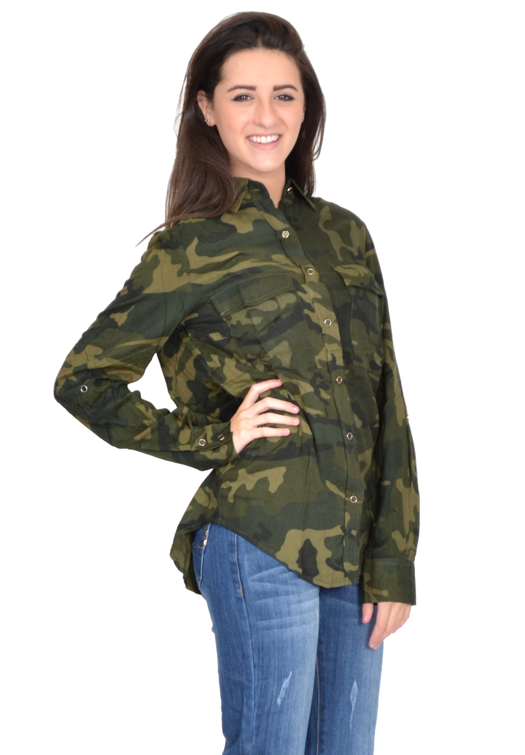 military style blouse