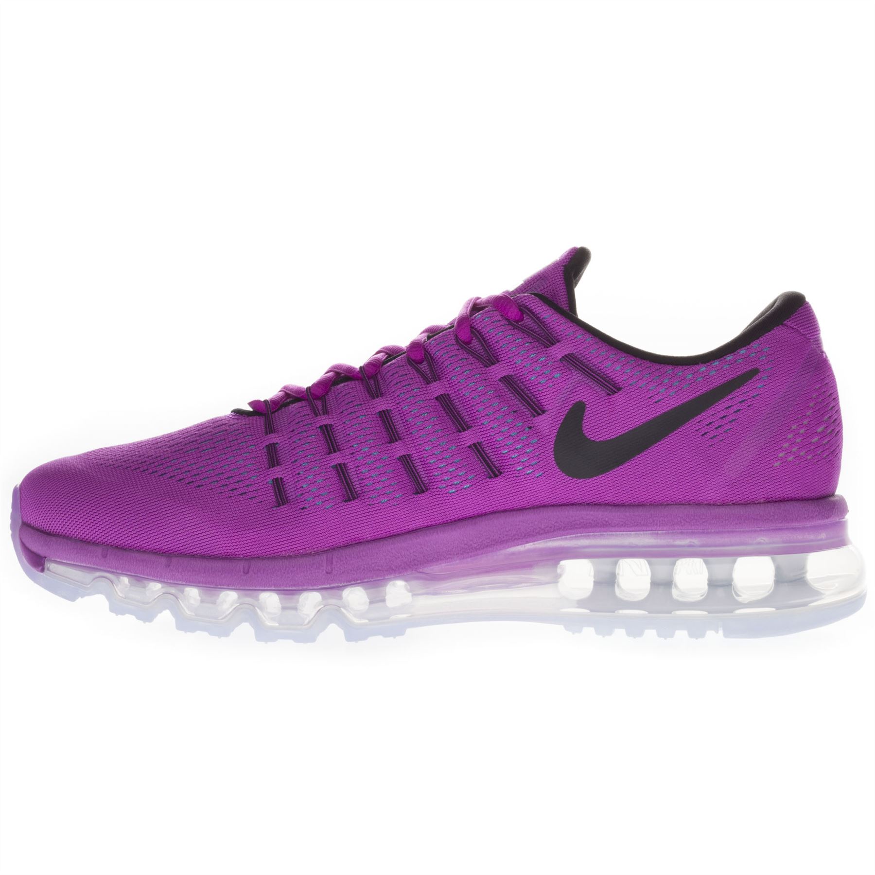 Nike Women's Nike Air Max 2016 Low Top Running Sports Gym Purple Pink