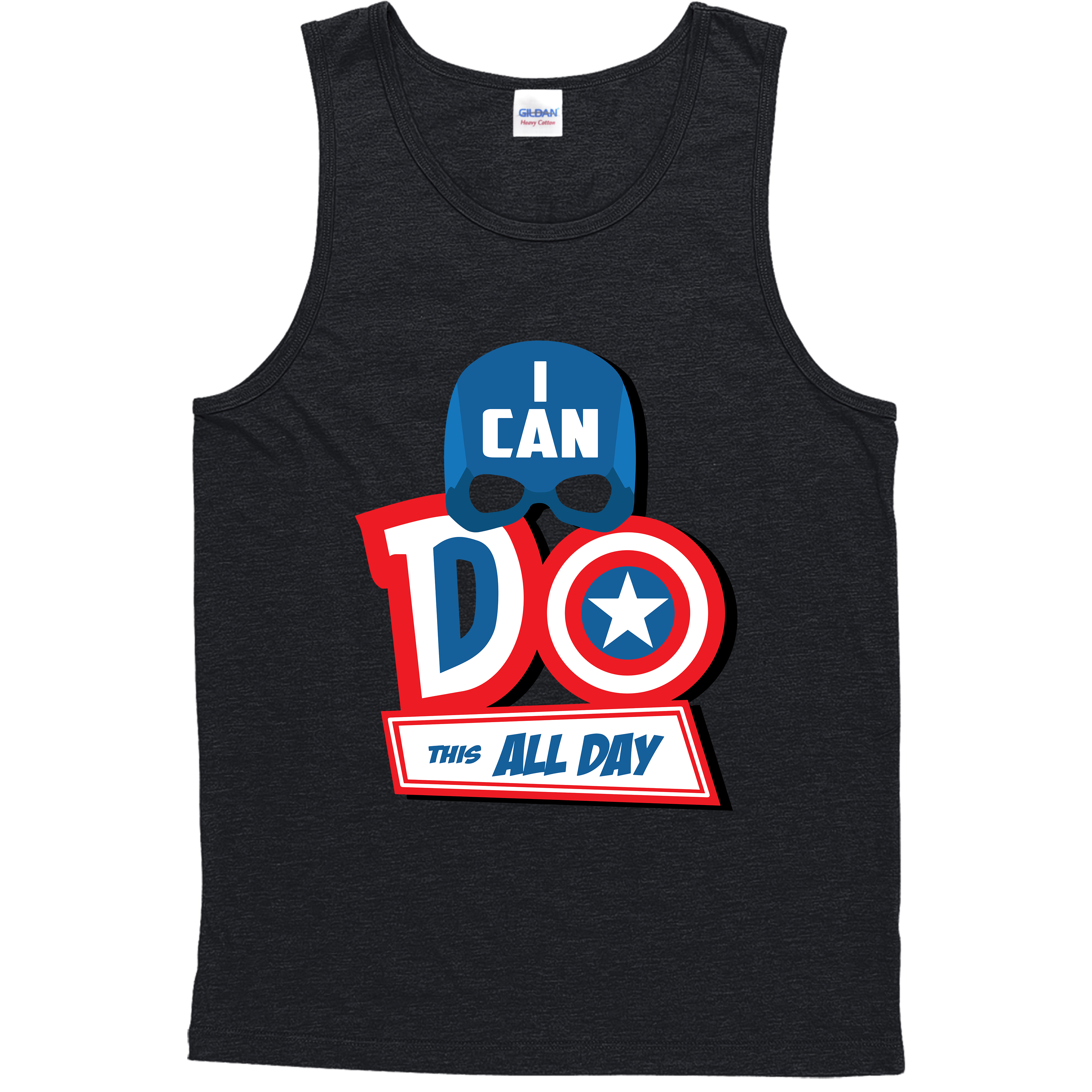 avengers vector vest, captain america quote tank