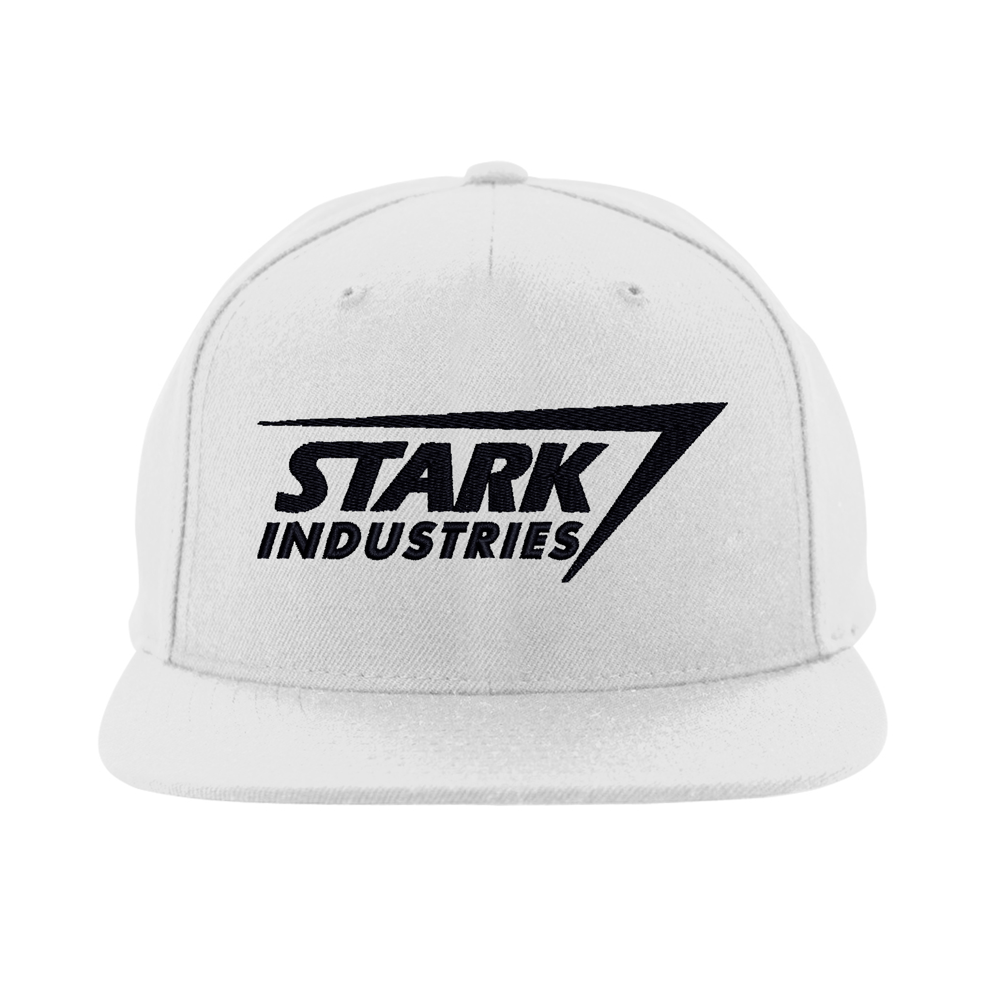 iron man snapback,stark industries text hat,embroidered design