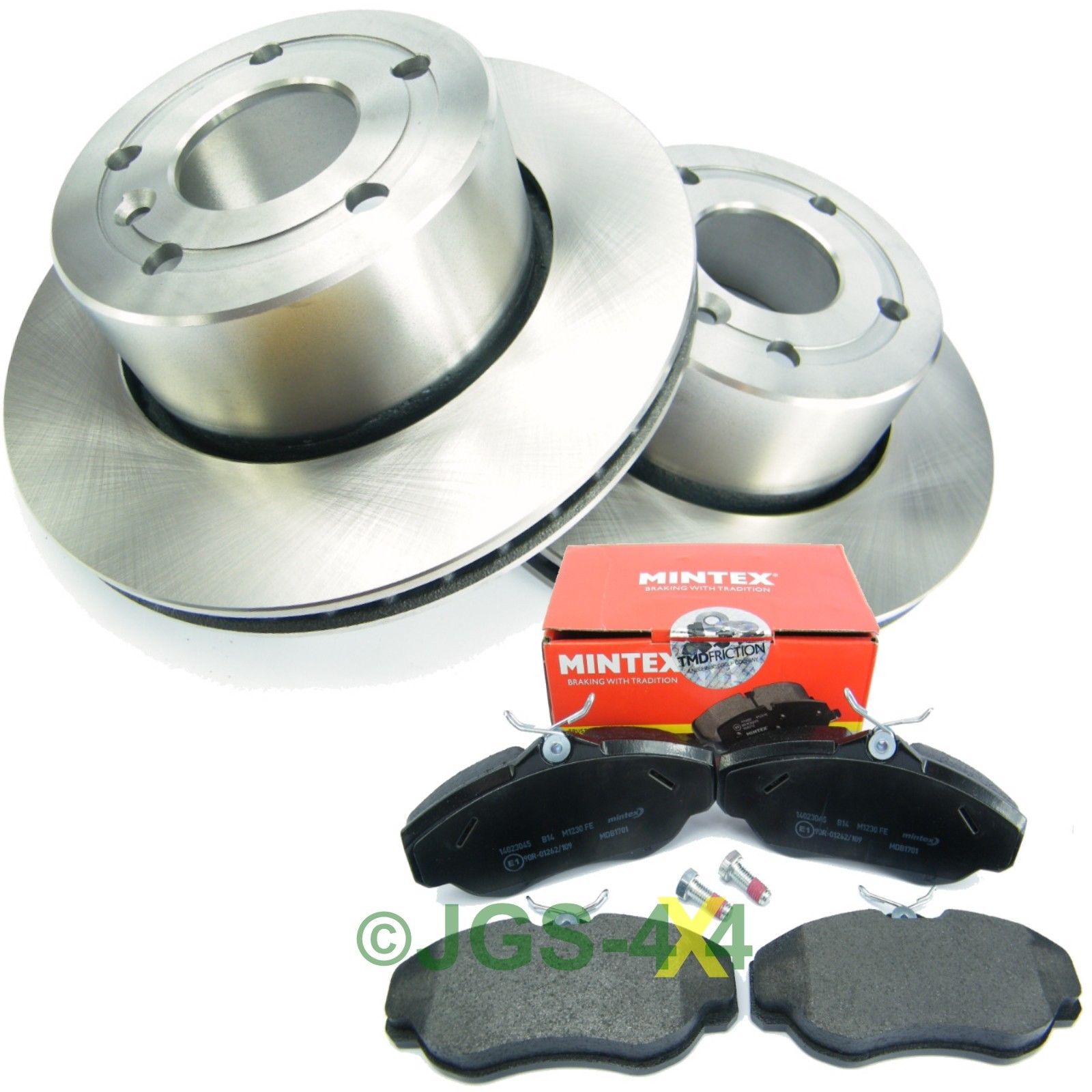 Land Rover Discovery 2 Front Brake Discs & MINTEX Brake Pad Kit eBay