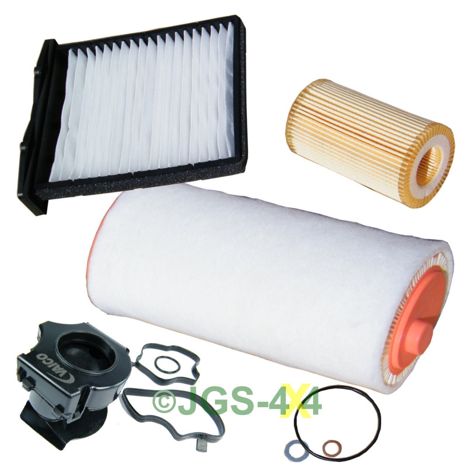 Freelander 1 TD4 Service Filter Kit With Modified Crankcase Oil Breather