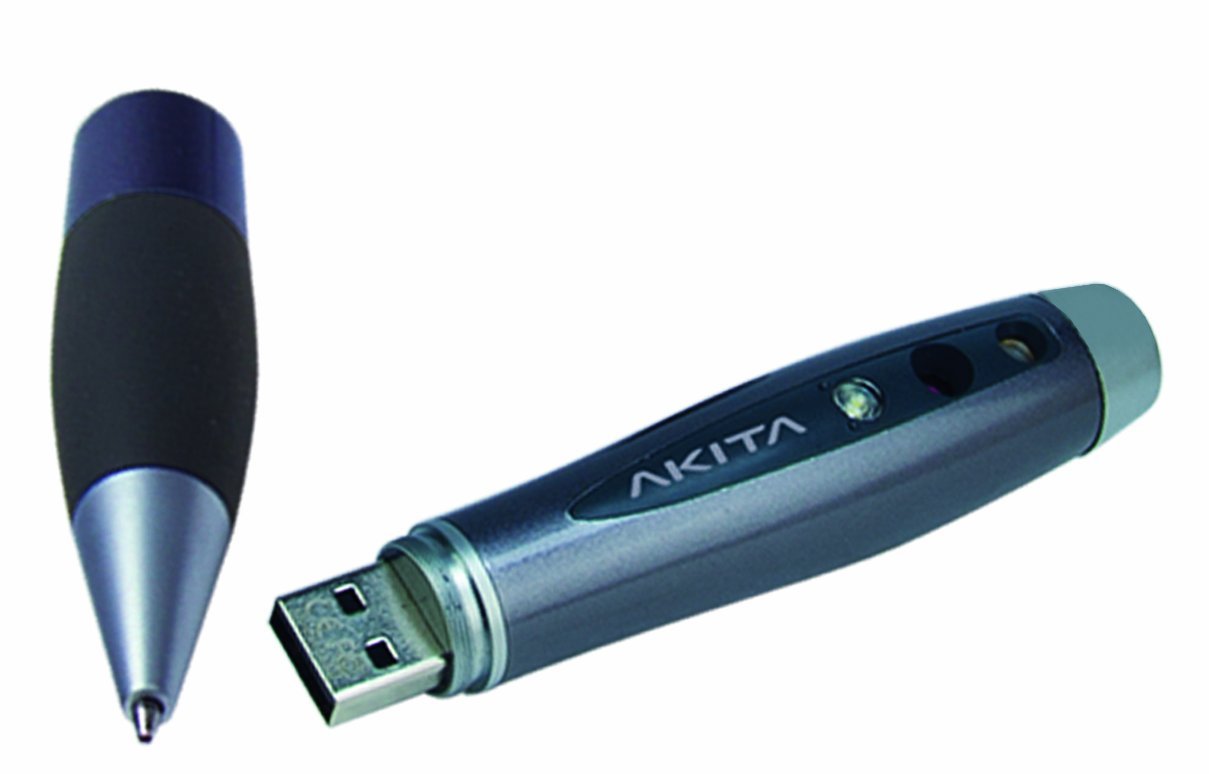 Akita Scanpen - Laser Scanner Voice Recorder 2gb Flash Memory