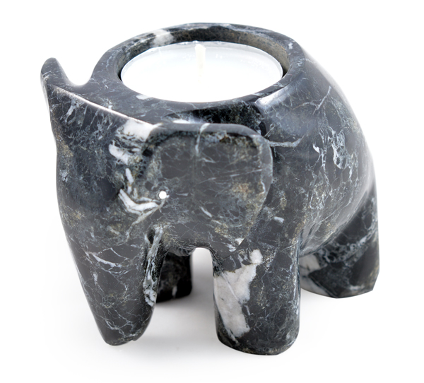 decorative elephant candle holder elephant 3 inch decorative tea light marble fossilstone decorative elephant candle holder elephant 3 inch decorative tea light marble fossilstone