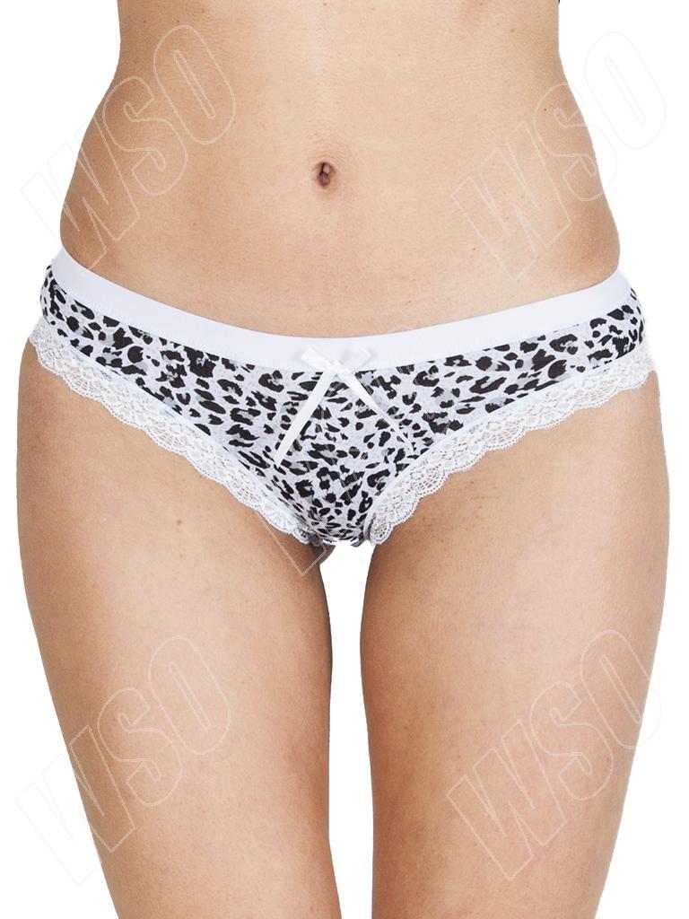 new womens ladies leopard animal print briefs panties new womens ladies leopard animal print briefs panties