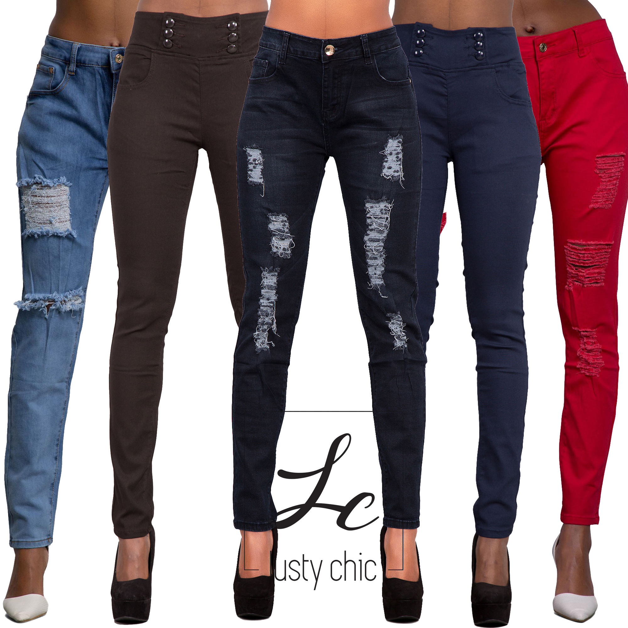 women's size 22 ripped jeans