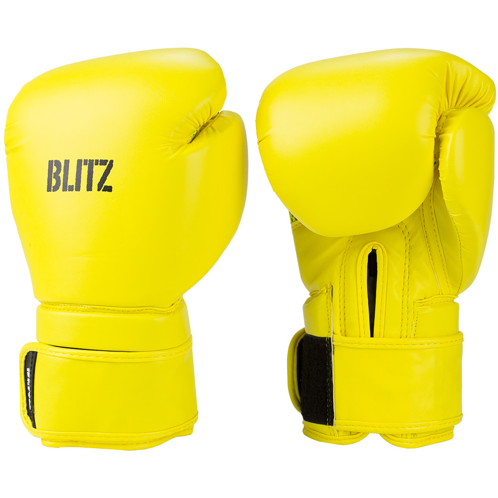 Blitz Pu Neon Boxing Gloves