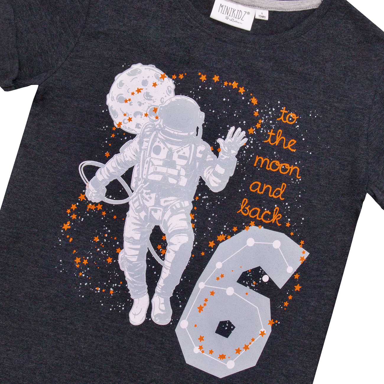 Minikidz Neonato Ragazzi Compleanno T-shirt Con Numero Misto Cotone Regalo Top 1-6 anni