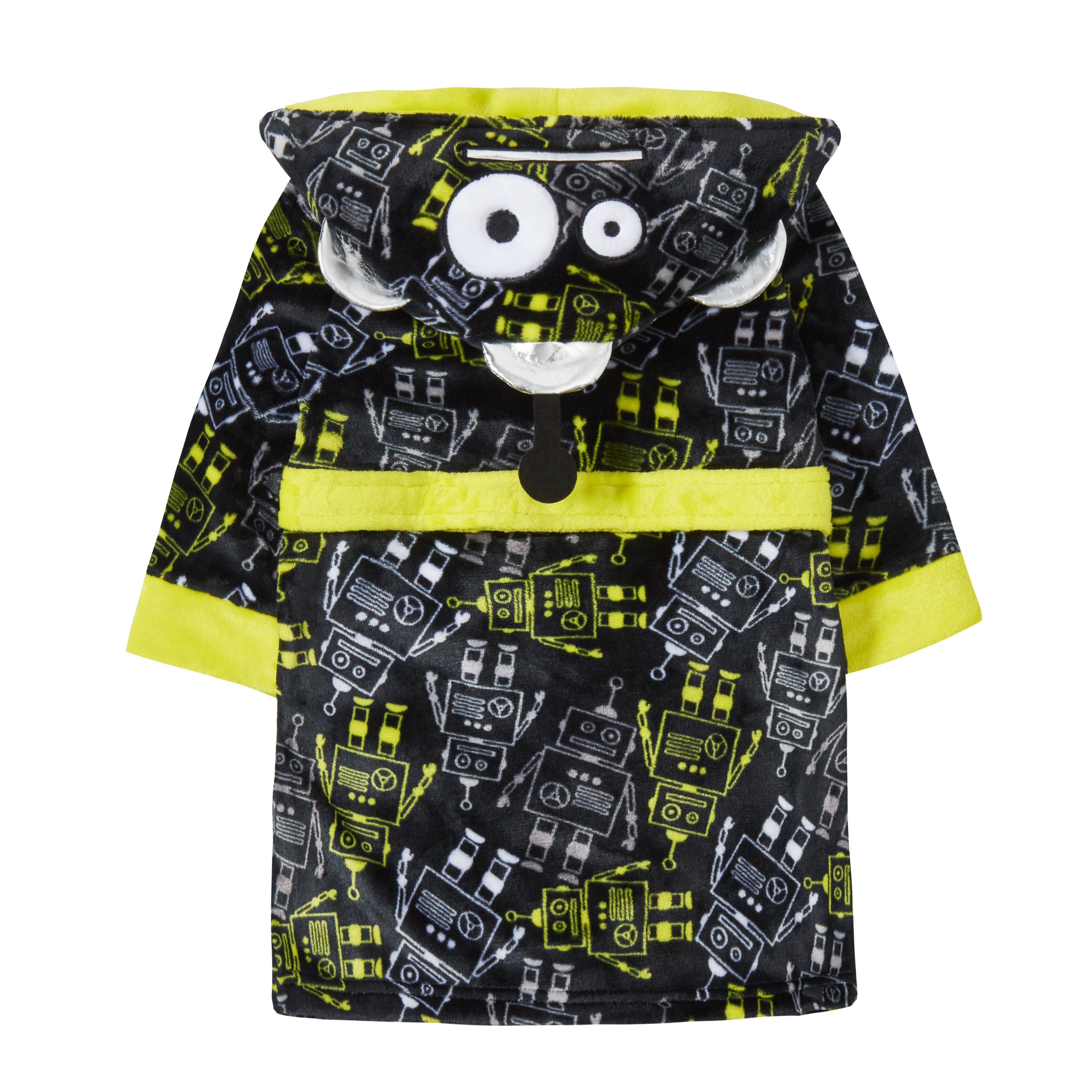 Free Gift Kids Childrens Girls Boys Dressing Gown Fleece Hooded Robe Bath Robe