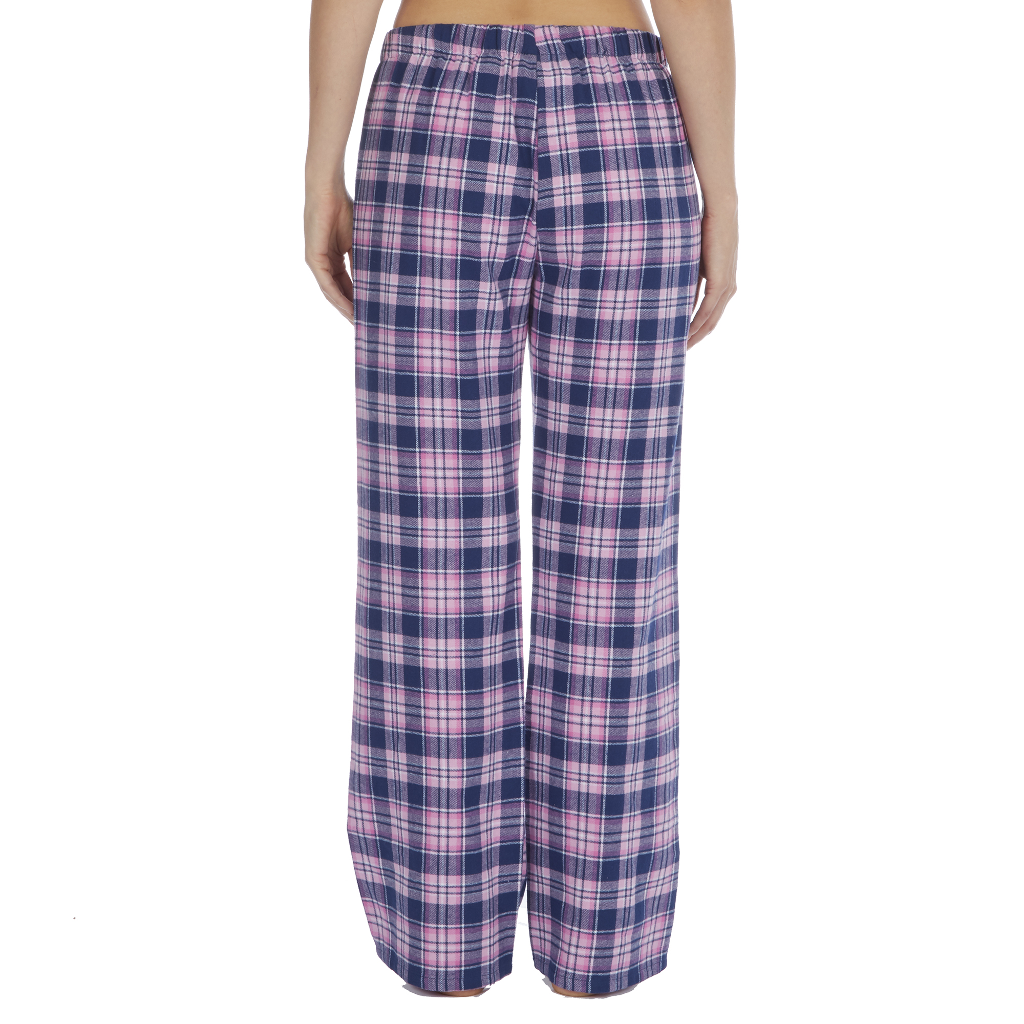 Pijamas Y Batas Senoras Para Mujer Pijama Pantalones Ropa De Dormir Del Patron De Cuadros De Algodon Franela Termico Lounge Bulldoggin