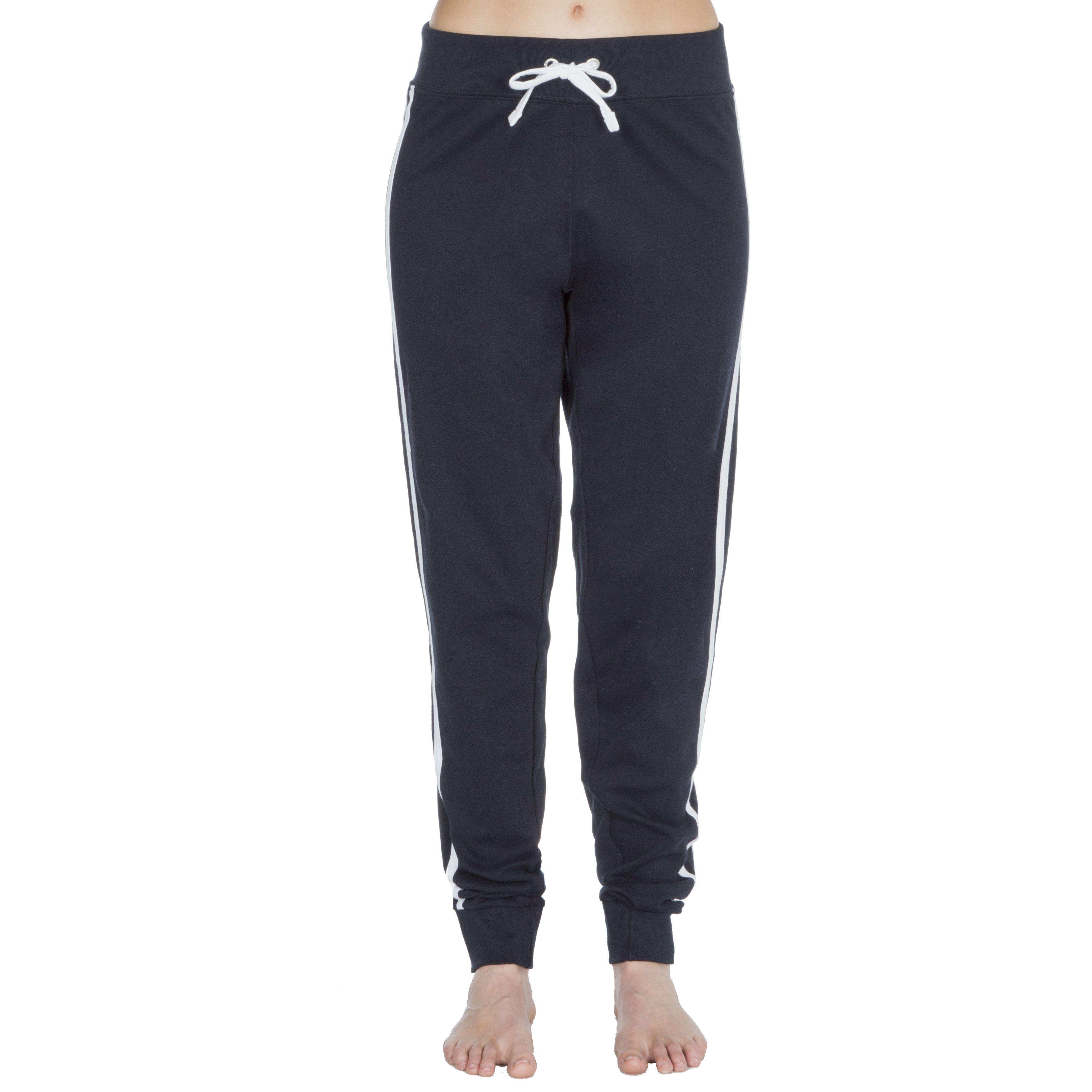 100/% Cotton Ladies Jogpants Sweatpants Tracksuit Bottoms Sports Gym Drawstring