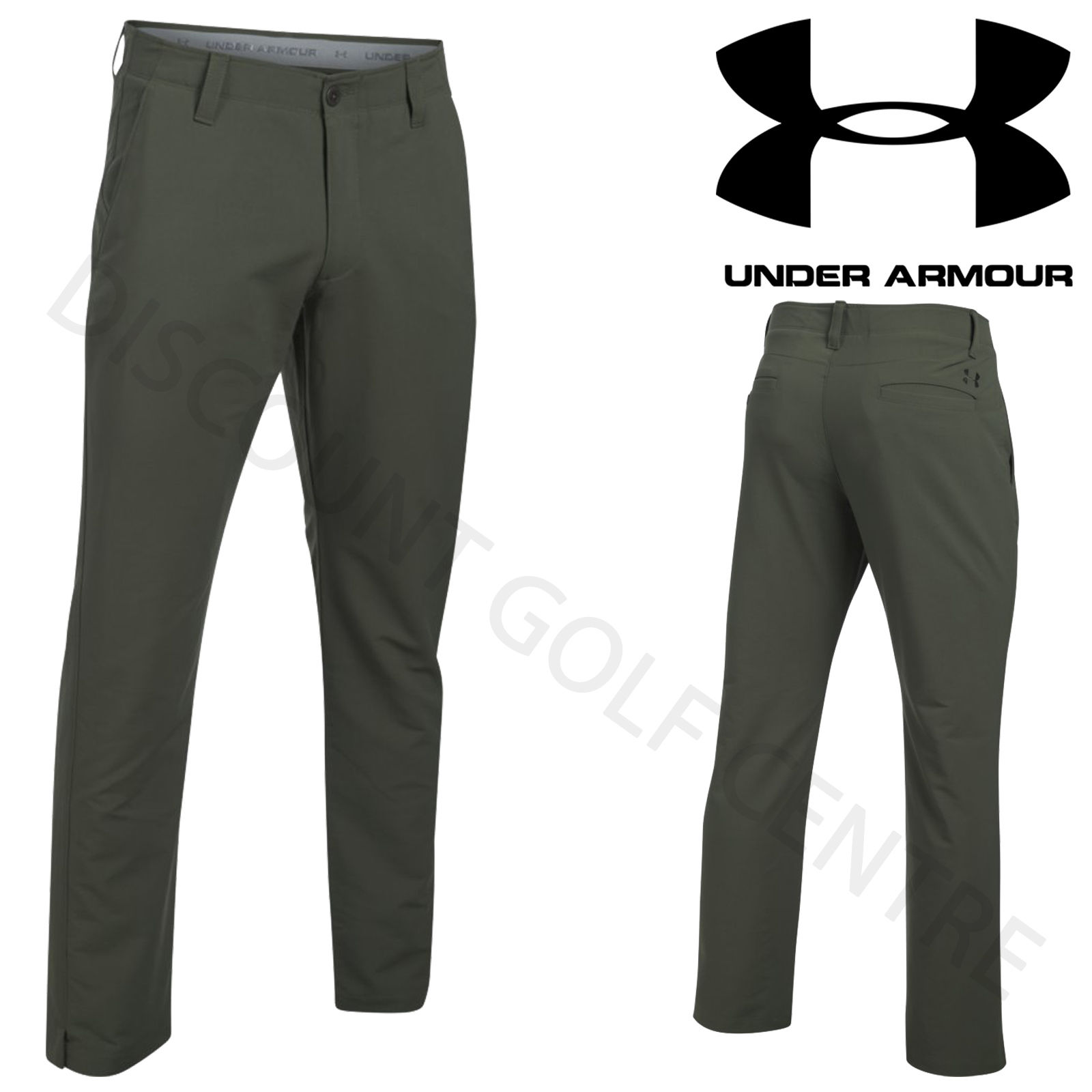 under armour matchplay tapered trousers black