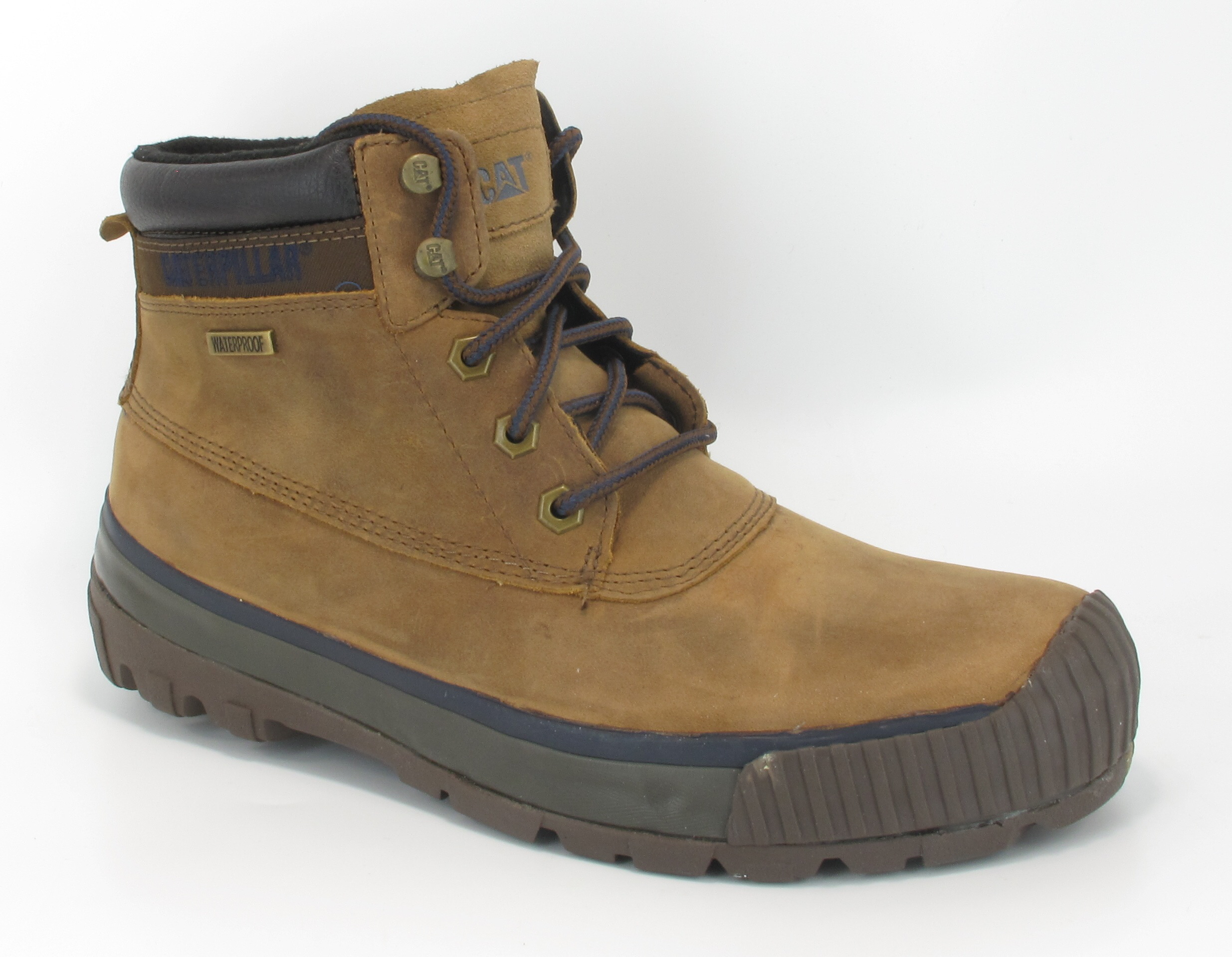 beige platform combat boots
