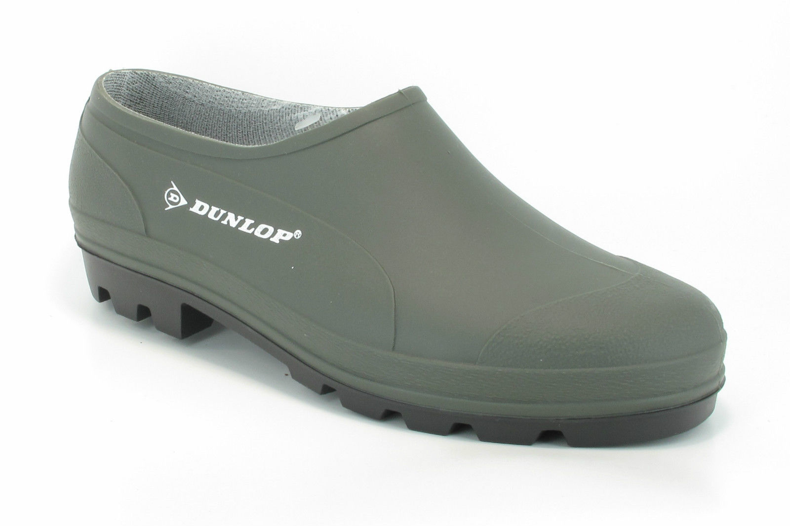 Dunlop Unisex Green Slip On Gardening Shoes Clogs Low Cut Wellies eBay