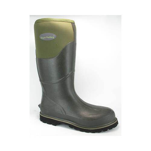 Mens Trent Green Shooting Mucker Country Wellington Stable Boots Sizes