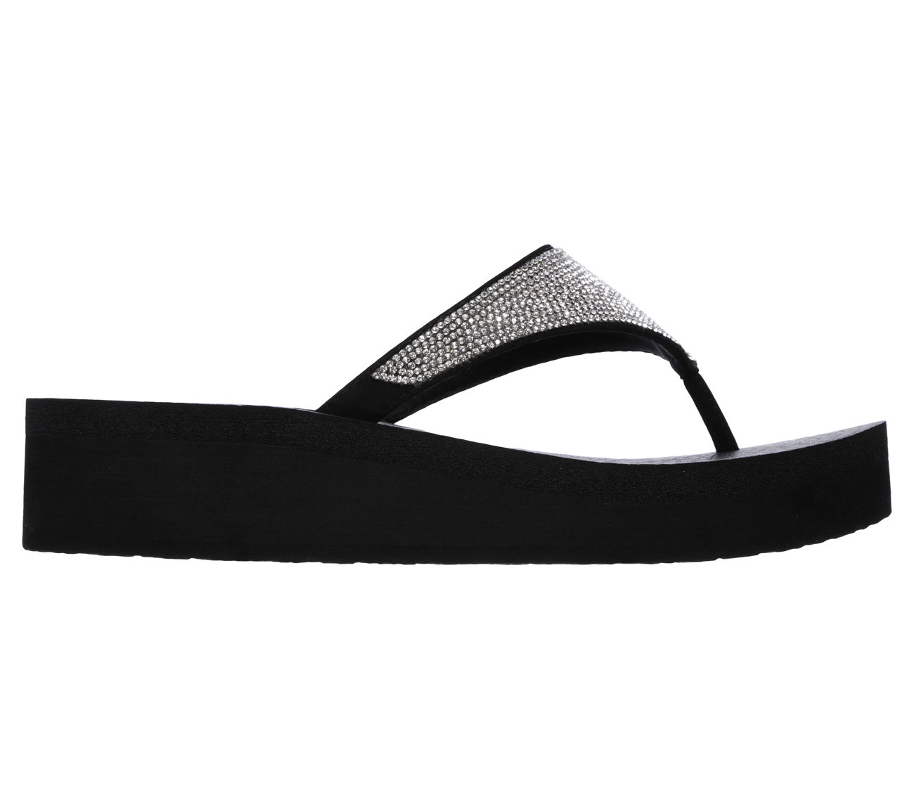 Womens Skechers VinyasaNam On YOGA Foam Wedge Toe Post Sandals Sizes 4