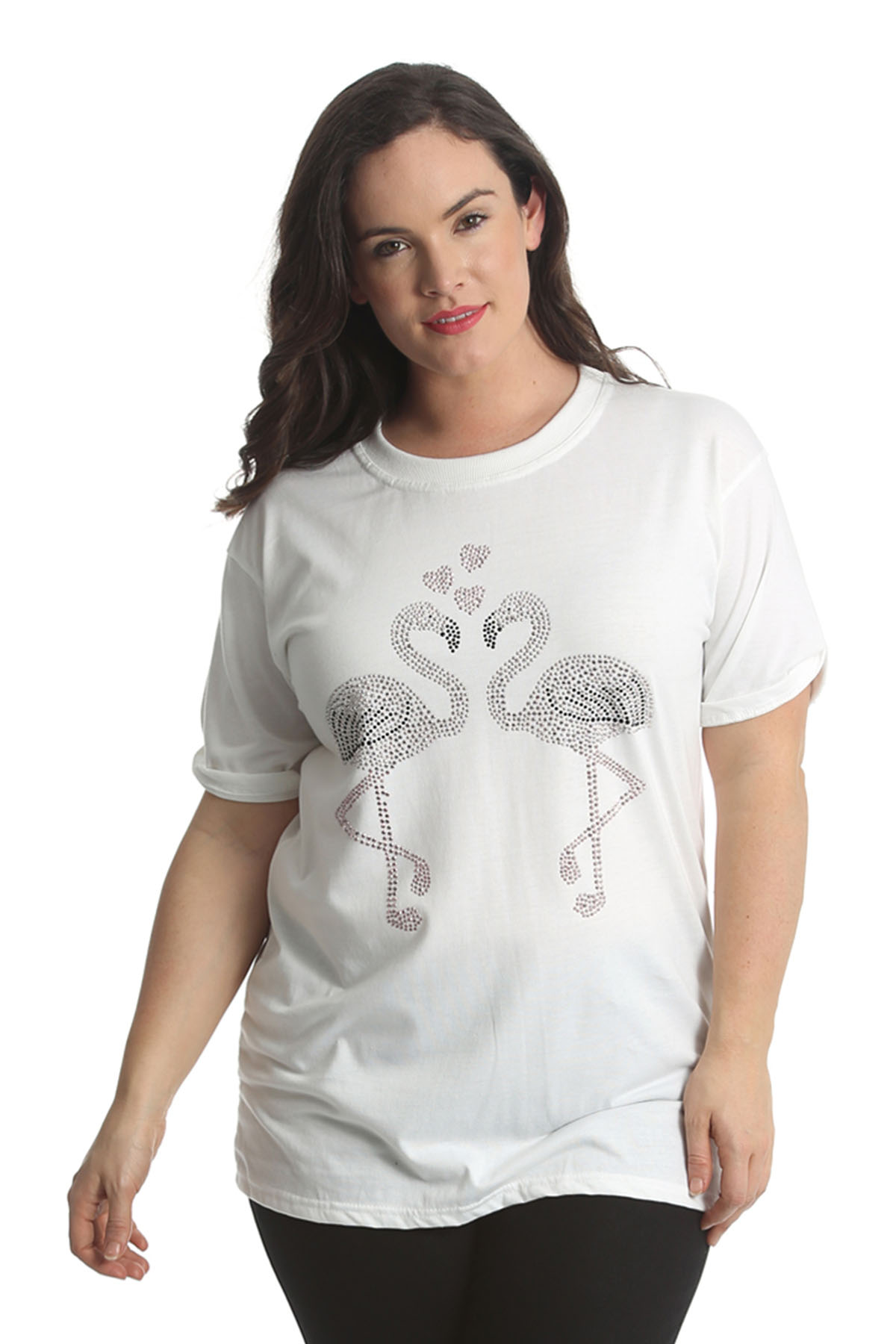 flamingo top womens