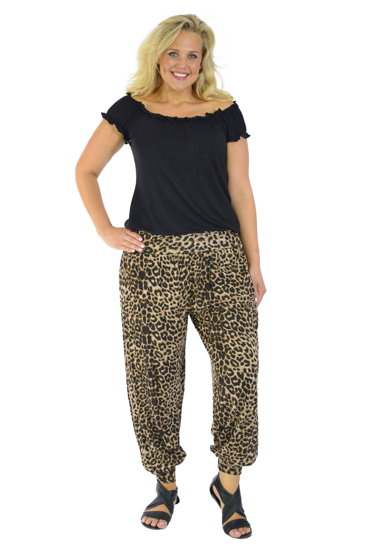 animal print yoga pants