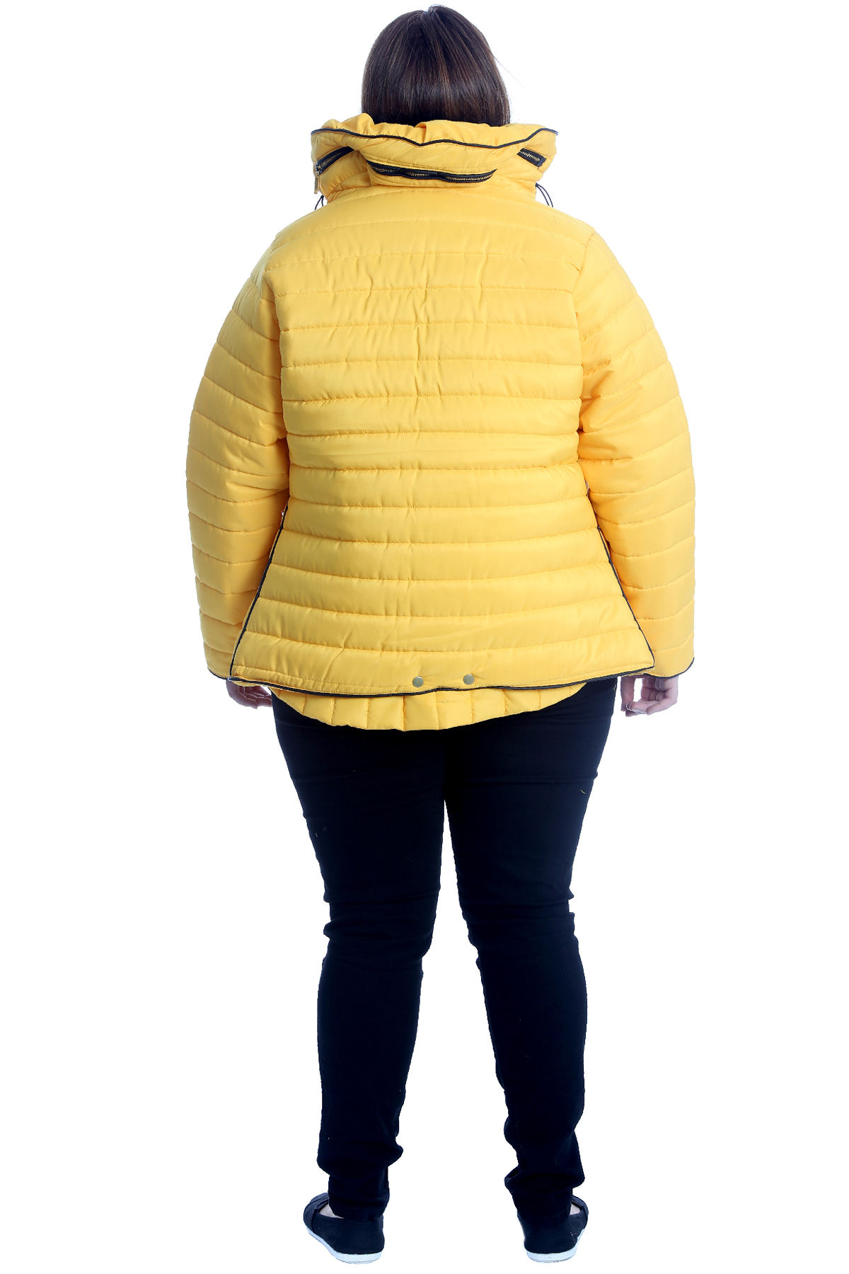 New Womens Jacket Plus Size Ladies Quilted Hooded Padded Heavy Warm Zip Faux Fur