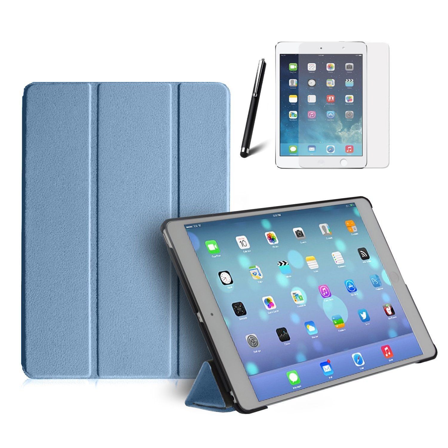 Premium Smart Case for Apple iPad Air Front & Back Protective Case
