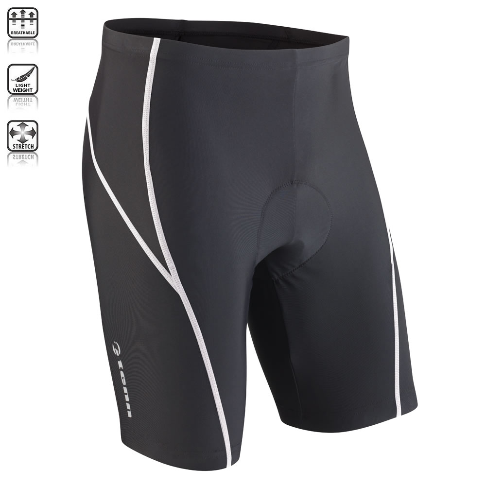Tenn-Outdoors Mens Viper 8 Panel Professional Cycling Shorts with Superior Pad - Picture 7 of 10